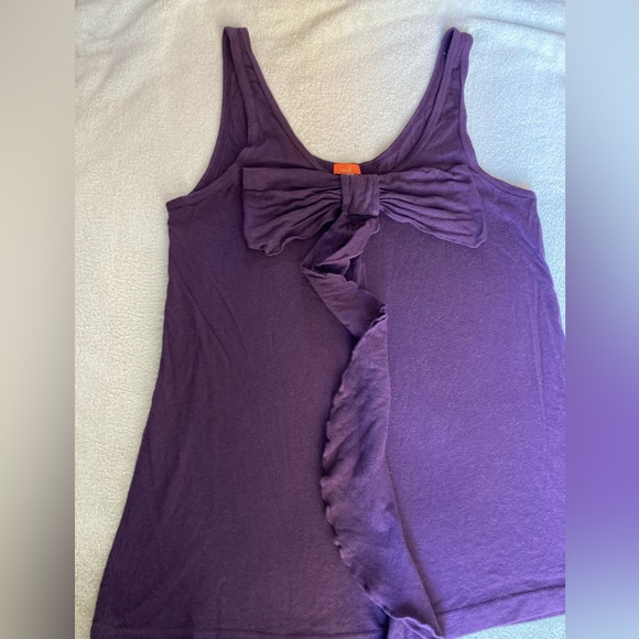 Anthropologie purple tank top - Picture 4 of 5